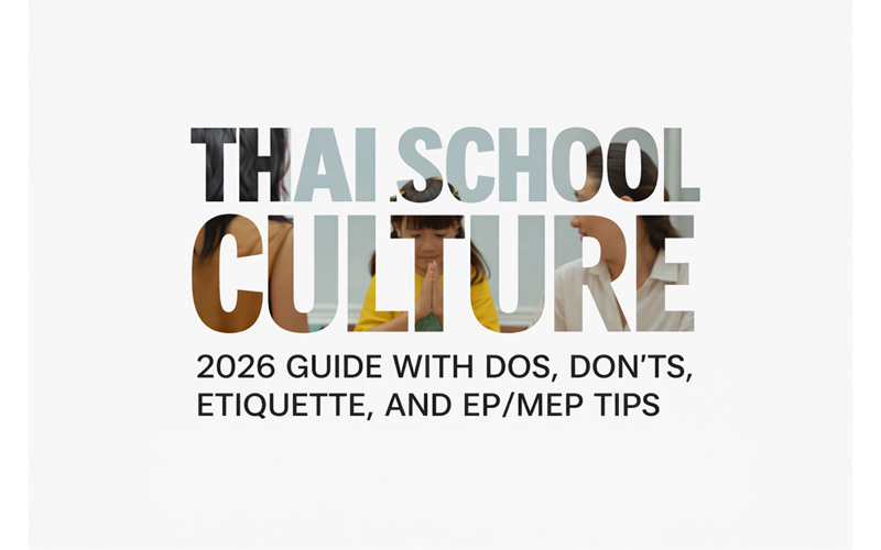 Thai School Culture for Foreign Teachers