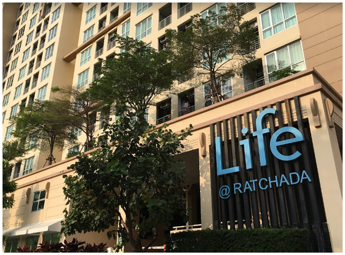 Life@Ratchada Condominium near Essential TEFL School