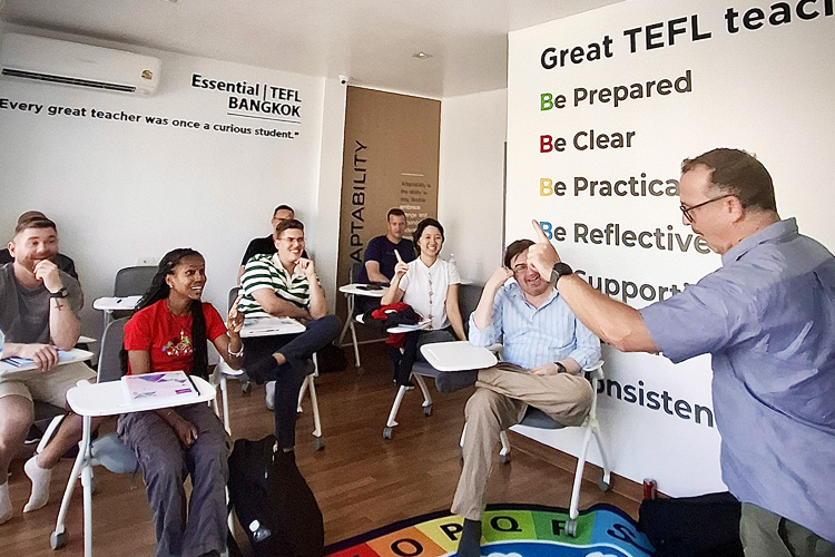 TEFL classroom in Bangkok